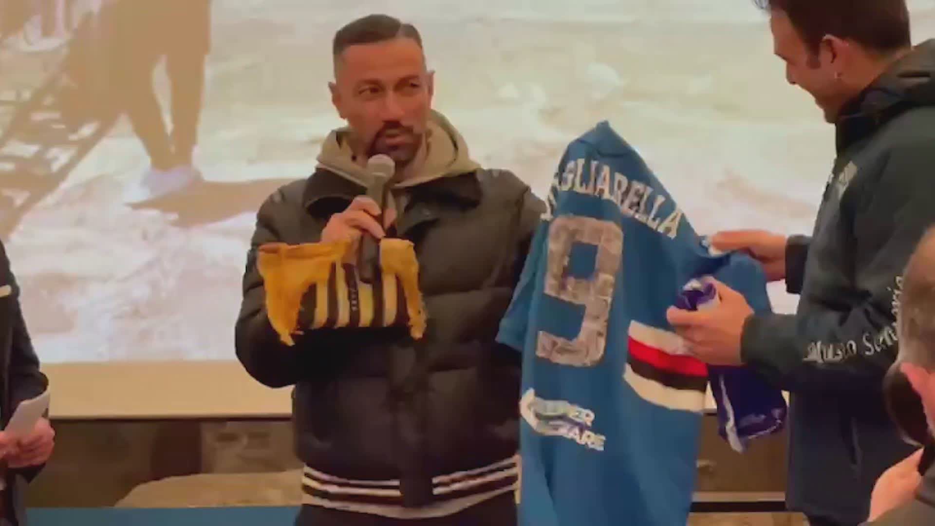 Sampdoria, Quagliarella: "Se servo, ci sono. Ma la priorità è tornare quelli di una volta"