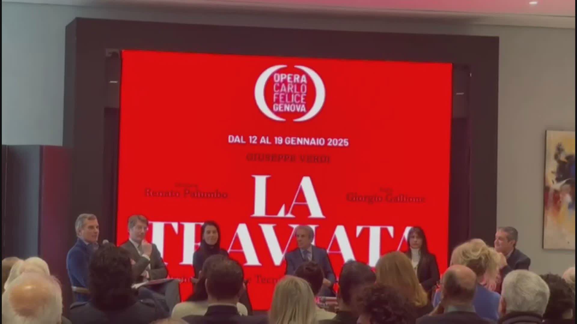 Genova, Carlo Felice: il 2025 apre con La Traviata di Verdi