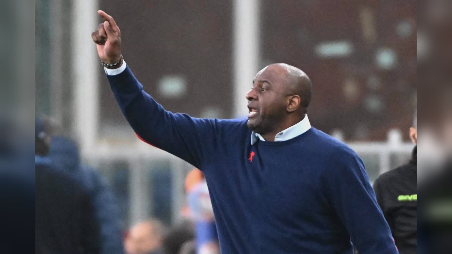 Genoa, Vieira: “Felici della vittoria sul Parma, tre punti importanti per noi e i tifosi, Badelj? Spero niente di grave"