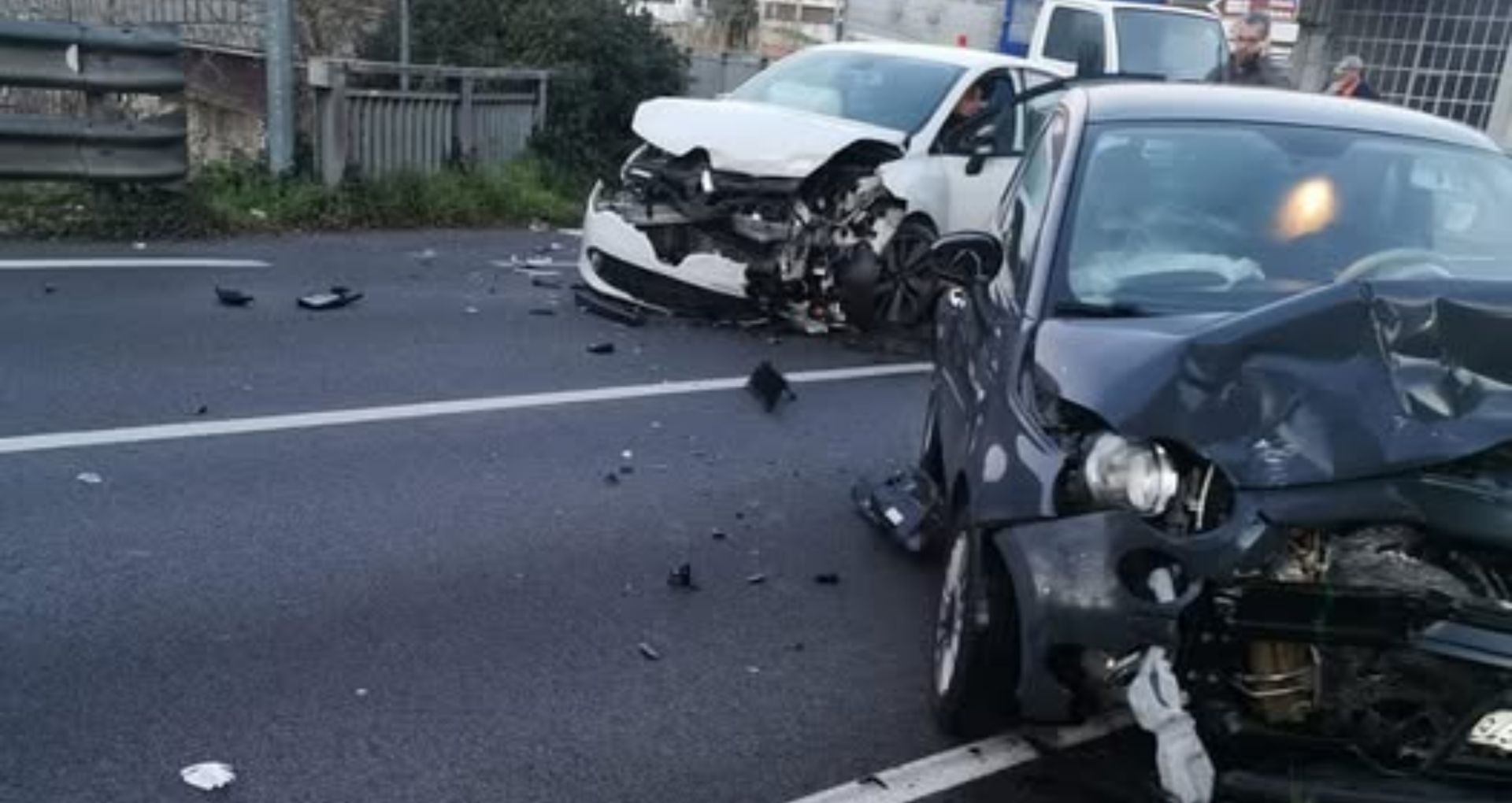 Calvari, incidente sulla Statale 225: traffico paralizzato 