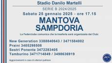 Sampdoria: tifosi verso Mantova, tutti i pullman Federclubs