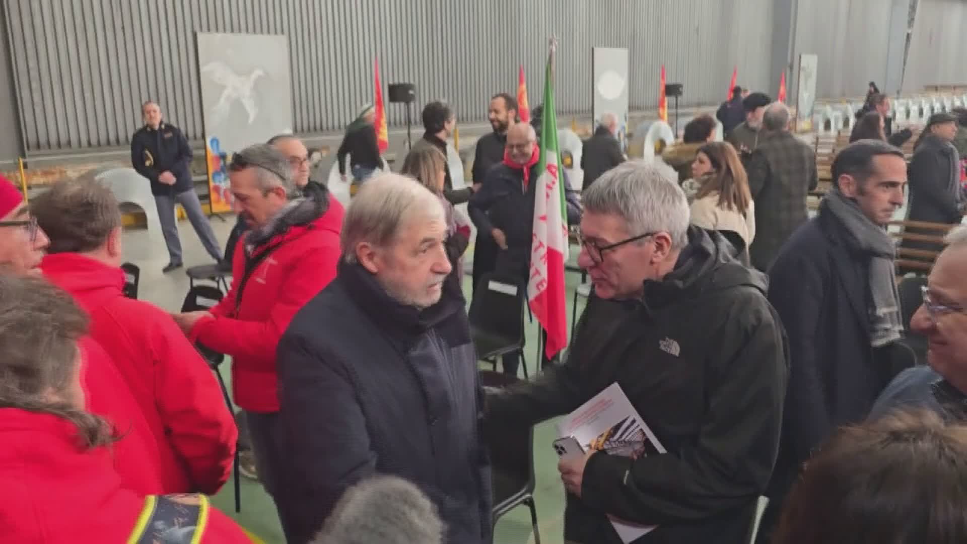 Futuro Ex Ilva, Landini (Cgil) a Genova: "Gli accordi vengano applicati, si mantenga l'integrità dell'azienda"