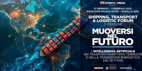 Telenord organizza la terza edizione dello “Shipping, Transport & Logistic Forum”: l'evento il 31 gennaio e il 1 febbraio