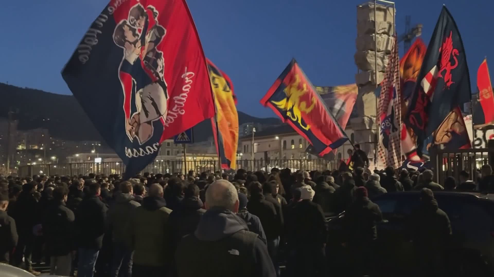 Genoa, 30 anni fa l'omicidio di "Spagna": la commemorazione dei tifosi