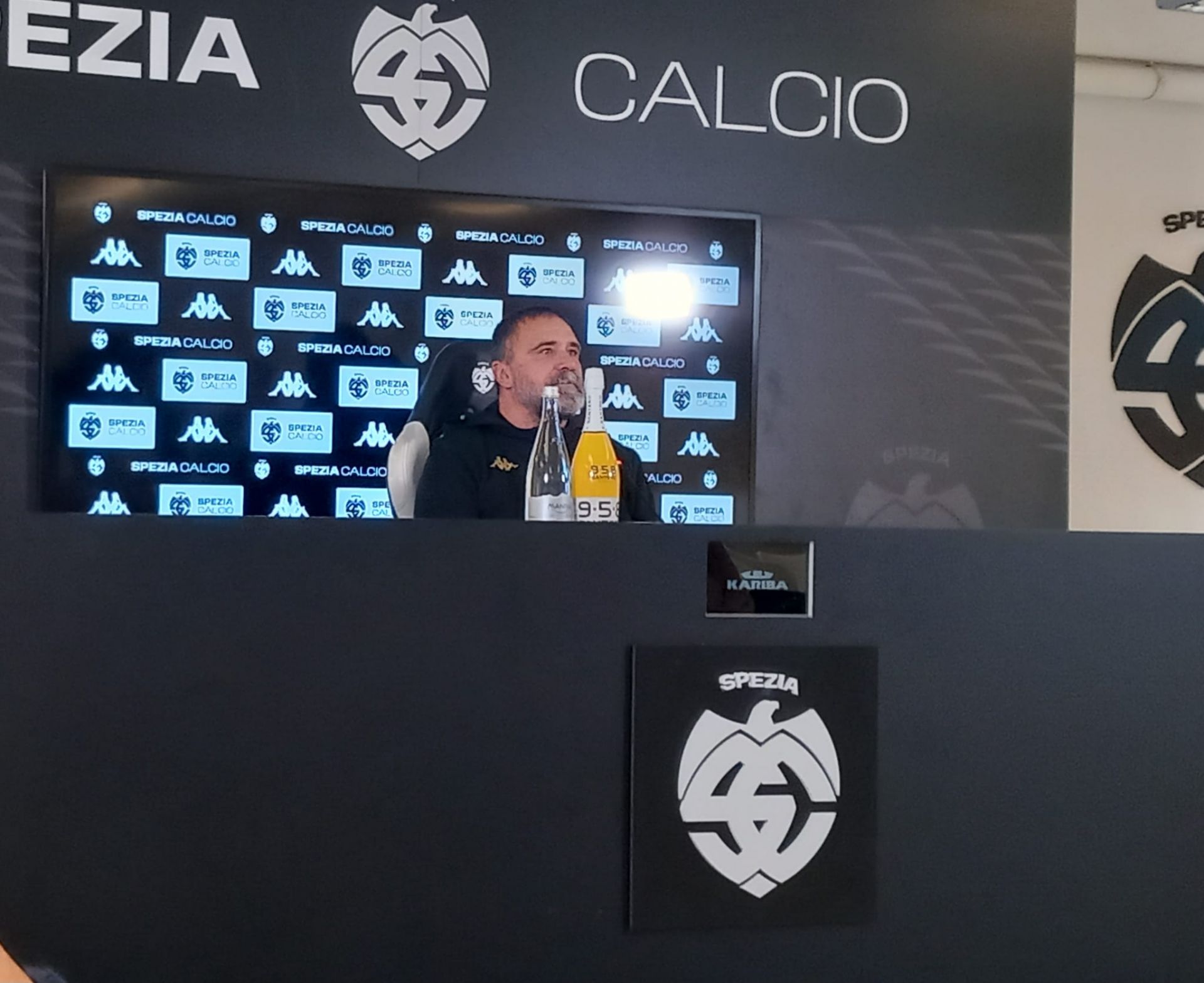 Spezia, D’Angelo: “Sulla proprietà ho letto ma non so nulla”. Scelte e mercato in vista del Cittadella