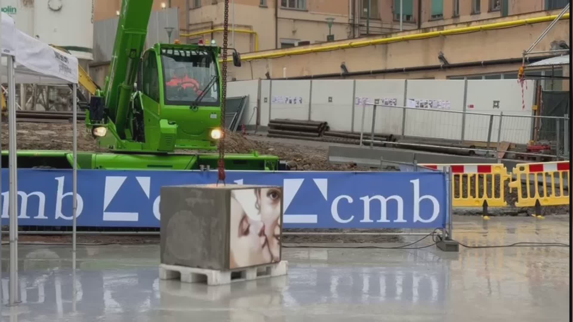 Nuovo Gaslini di Genova, posata la prima pietra. Bucci: "Garanzia per la salute dei nostri figli"