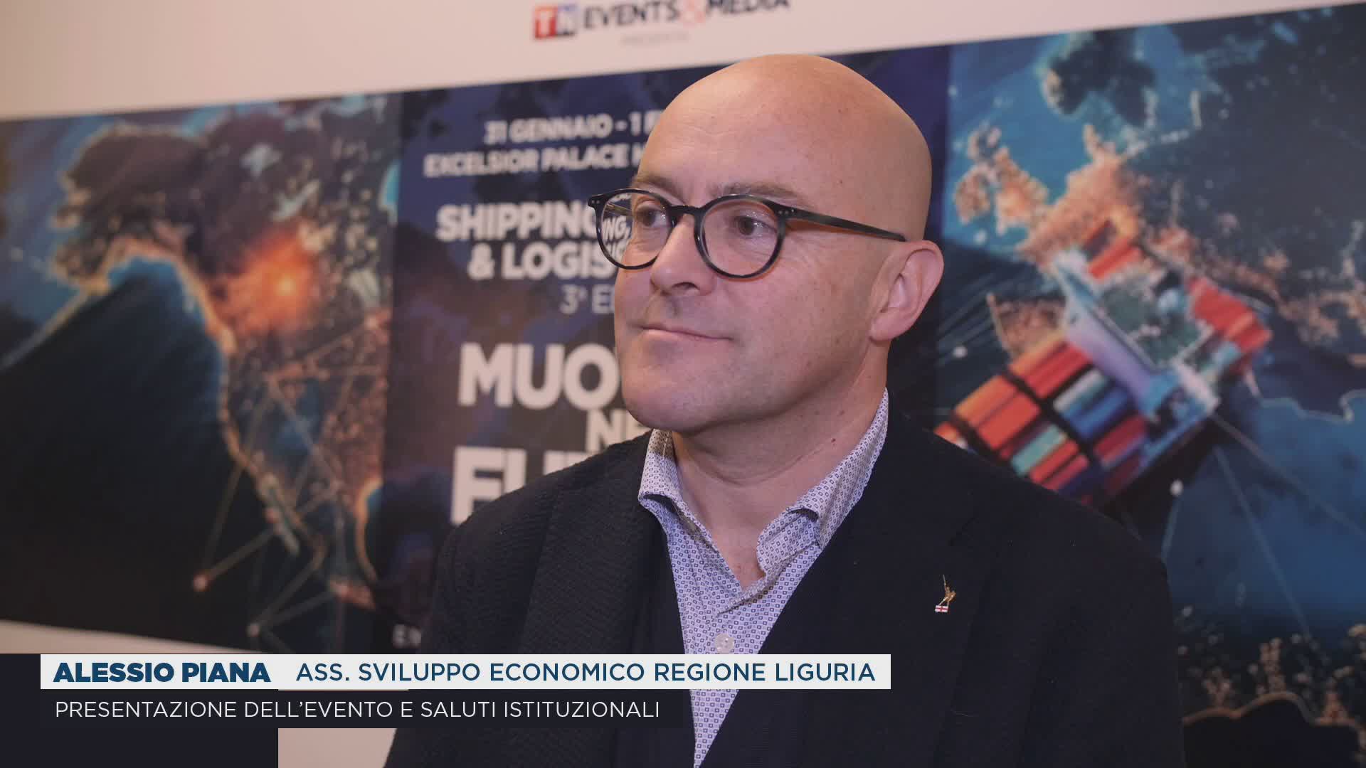 Shipping, Transport & Logistic Forum 2025: intervista ad Alessio Piana (cons. del. Regione Liguria)