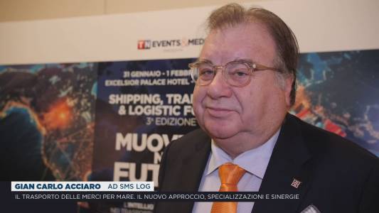 Shipping, Transport & Logistic Forum 2025: intervista a Giancarlo Acciaro (a.d. SMS LOG)