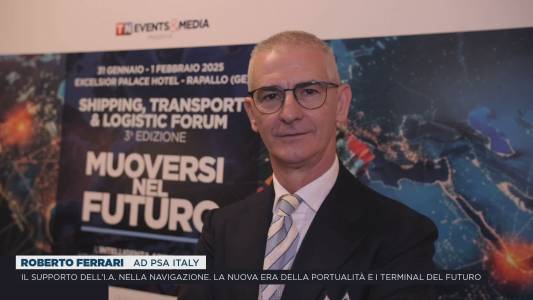 Shipping, Transport & Logistic Forum 2025: intervista a Roberto Ferrari (a.d. PSA ITALY)