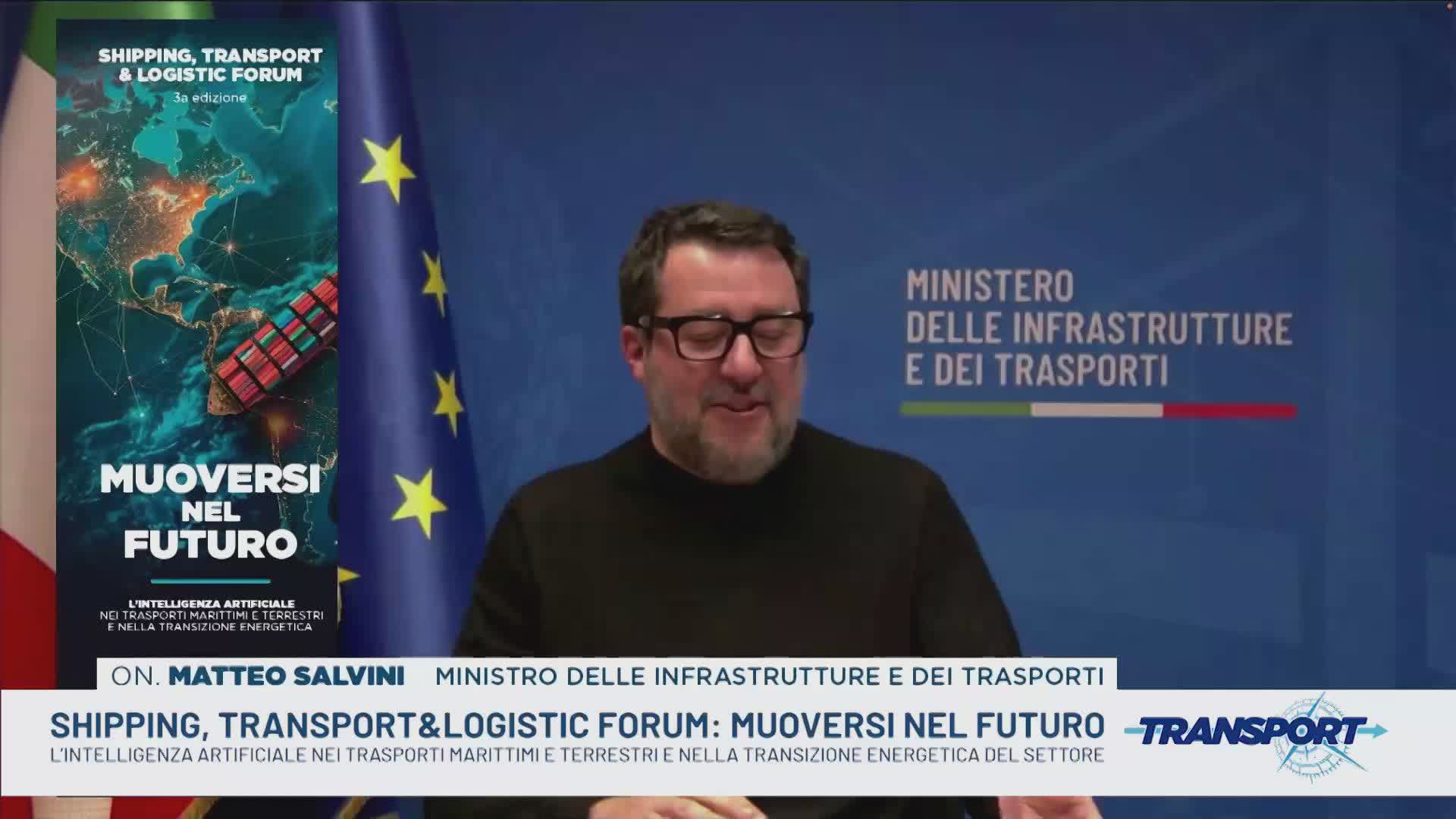Transport 515: Portualità, intermodalità e AI. Le sfide del futuro al Forum Shipping, Transport & Logistic di Rapallo