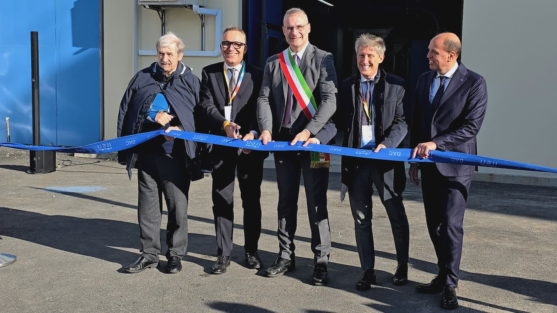 Iren, taglio del nastro per il depuratore di Cornigliano: "Servirà a 250mila genovesi"