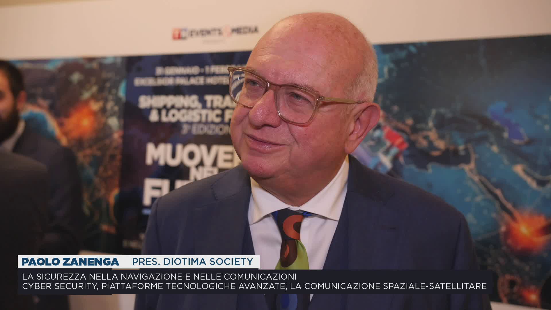Shipping, Transport & Logistic Forum. Paolo Zanenga - Presidente Diotima Society