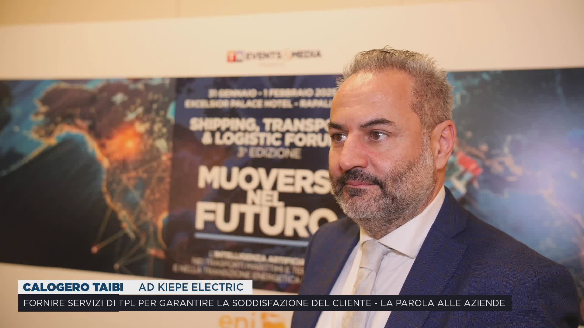 Shipping, Transport & Logistic Forum. Calogero Taibi - AD Kiepe Electric