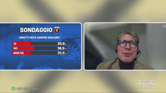 Genoa, Eranio: "Buona prova a Firenze, preferisco Miretti a Thorsby"