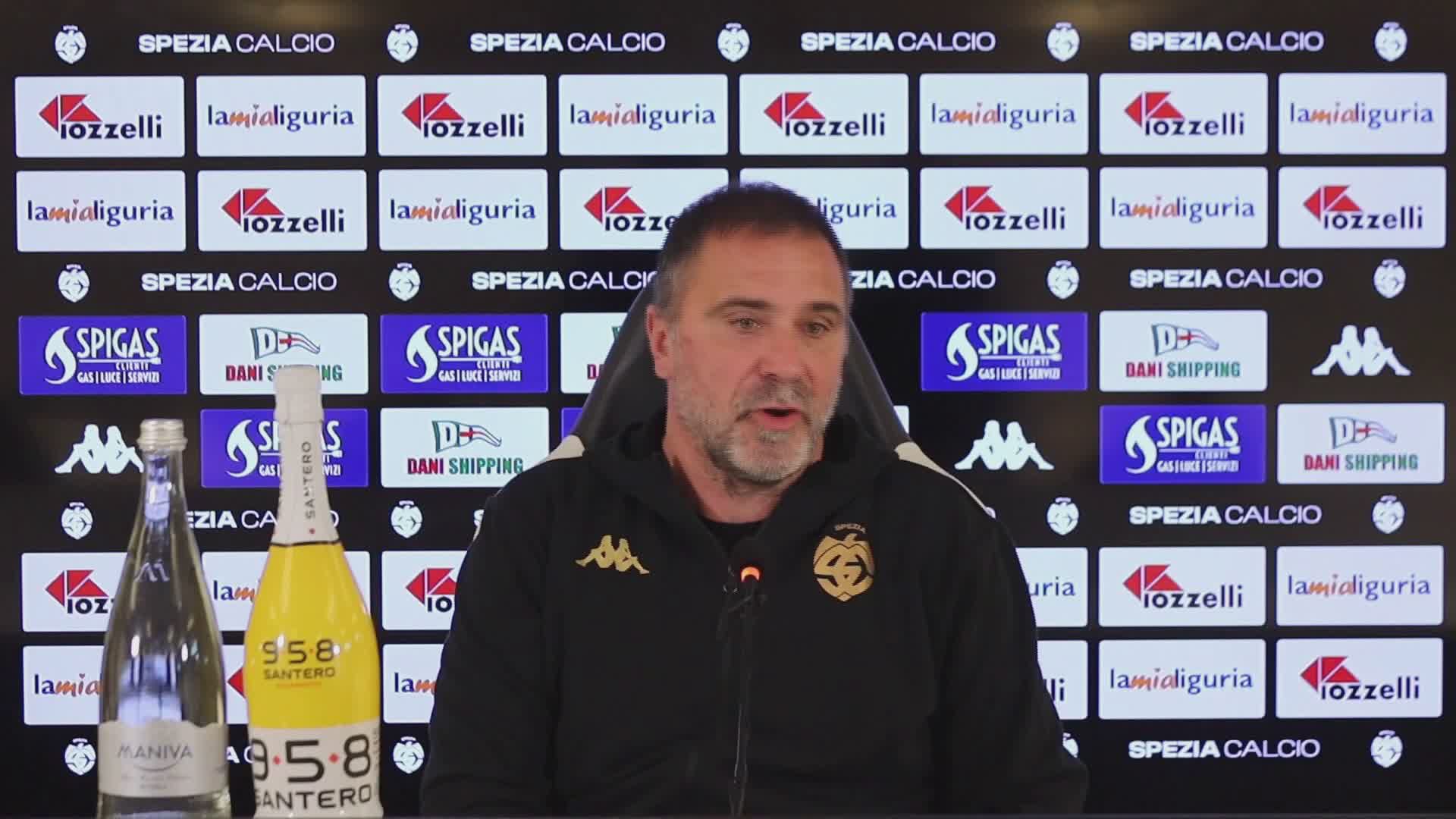 Spezia, D'Angelo: "Palermo rinforzato dal mercato, serve gara di livello"