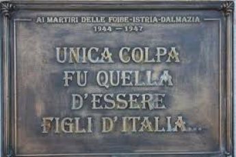 Giorno del Ricordo, oggi anche la Liguria ricorda gli orrori delle Foibe 