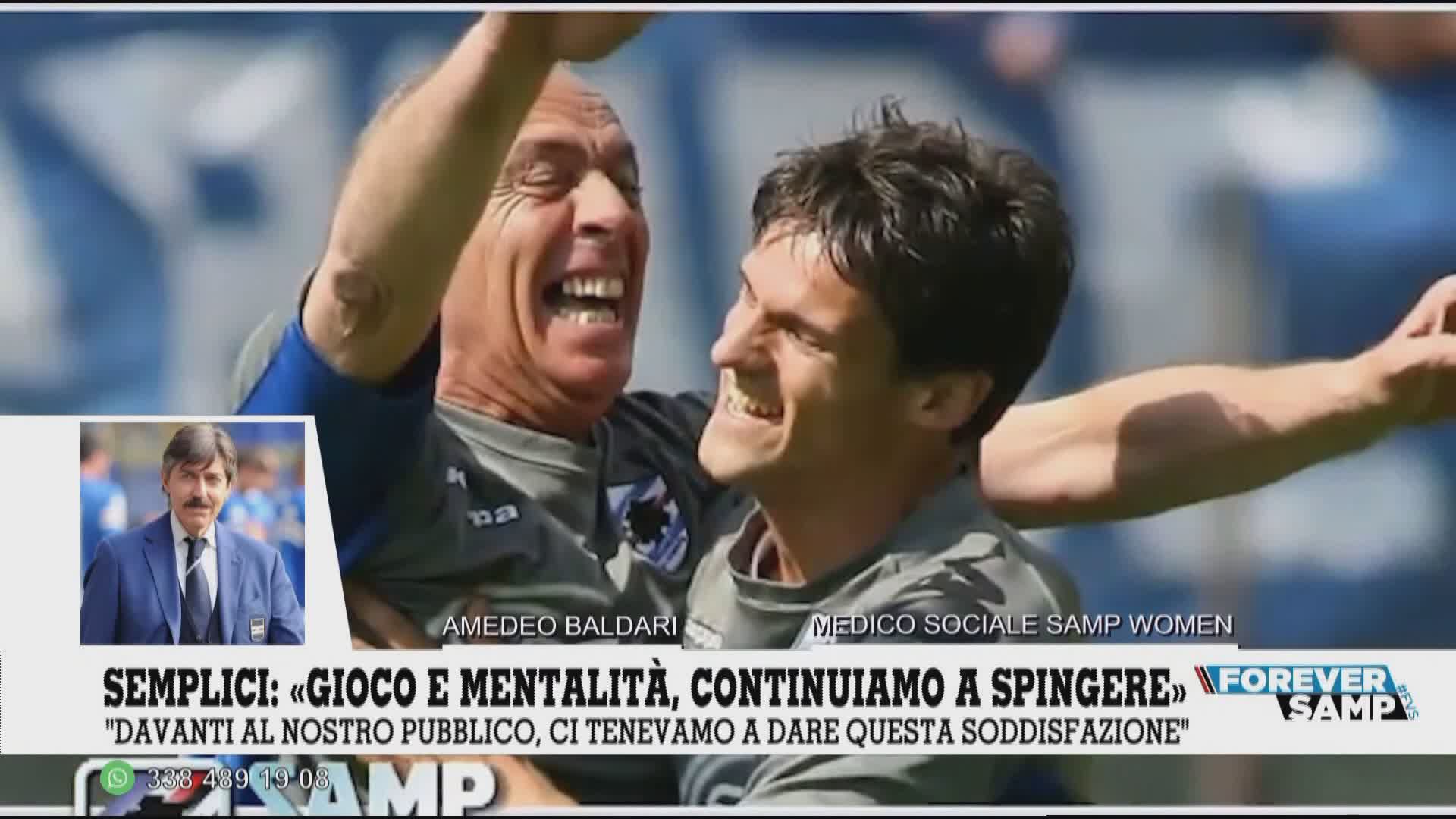 Sampdoria, Baldari: "Ajazzone trait d'union perfetto tra squadra e allenatore"