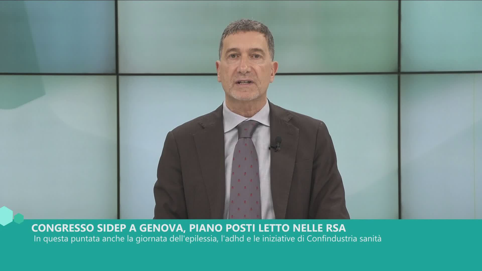 Tgn Salute: congresso Sidep, piano posti letto, epilessia e Adhd