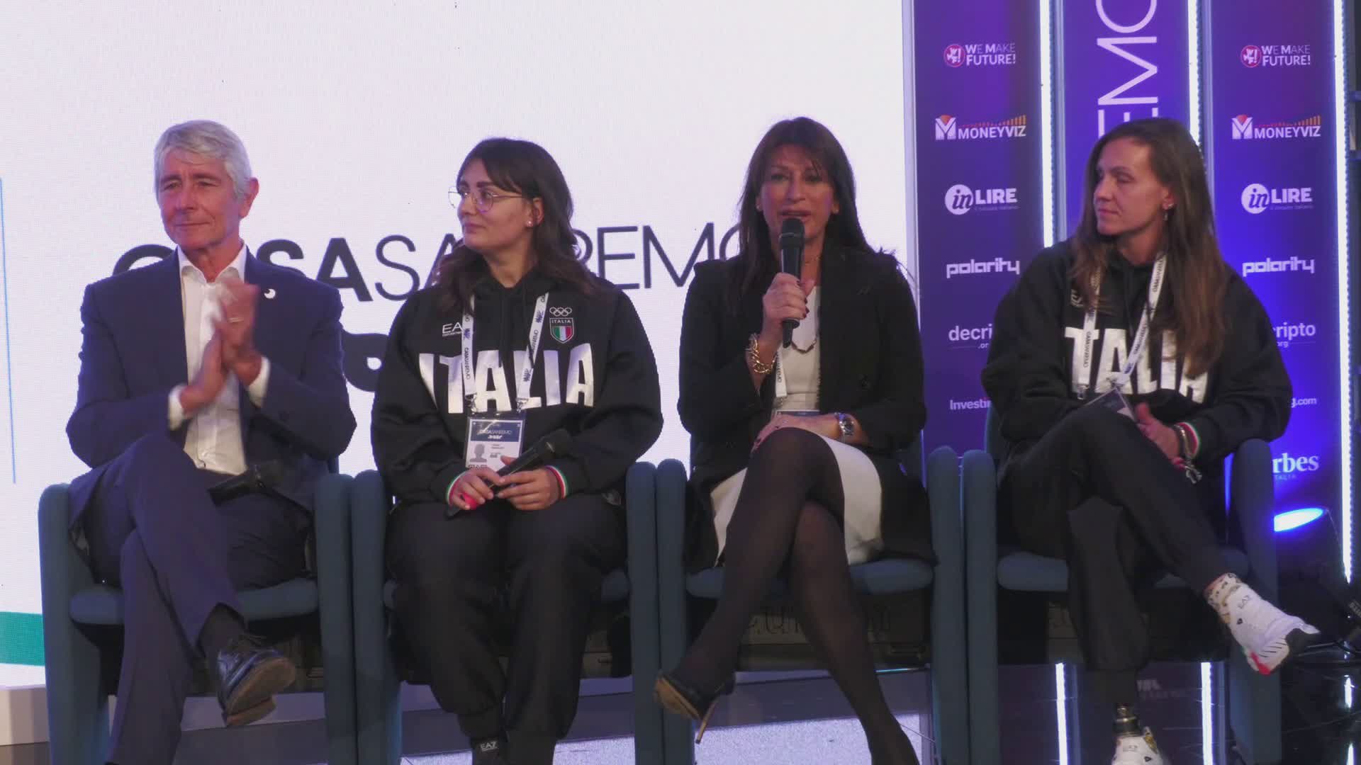 Sport, il ministro Abodi ai giovani: "Siete il futuro e il presente dell'Italia"