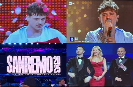 Sanremo 2025, picco d'ascolti per il talento genovese e abbracci all’ultima serata del Festival