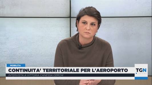 Aeroporto, Canessa Cerchi (Pd) a Telenord: "Continuità territoriale necessaria per il futuro di Genova e Liguria"