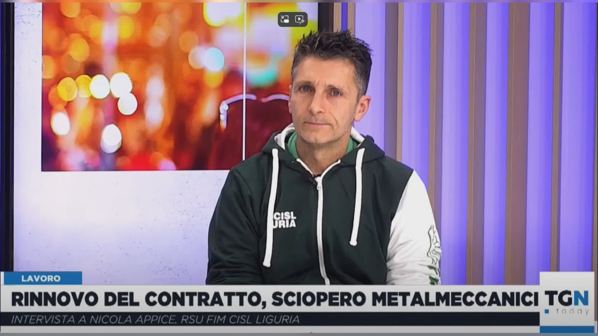 Rinnovo del contratto, giovedì sciopero dei lavoratori metalmeccanici a Genova
