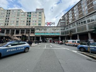 Genova, allarme antincendio concluso nel palazzo di Axpo: dopo i controlli rientrato il personale