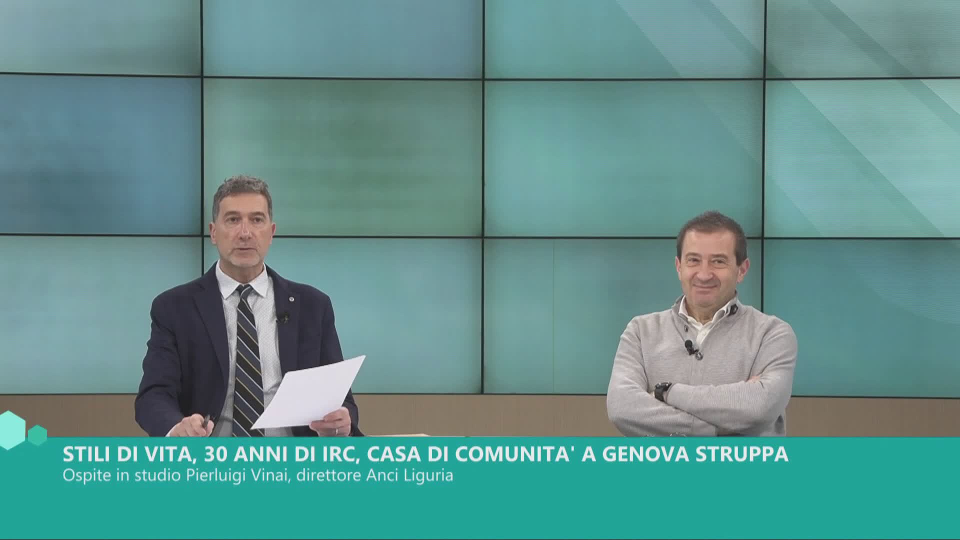 Salute Sanità, focus su corretti stili di vita, 30 anni di Irc, Casa di comunità a Struppa
