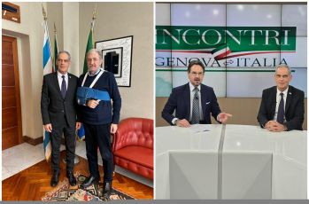 L'ambasciatore di Israele Jonathan Peled a Genova, stamattina incontro con Bucci e intervista esclusiva a Telenord