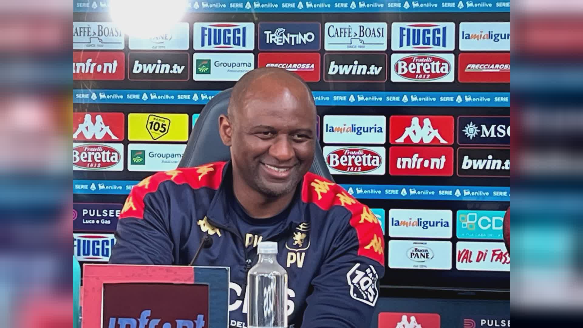 Genoa, Vieira: "Uniti contro l'Empoli. Badelj ok. Caso Lautaro? Andiamo oltre"