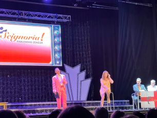 Baistrocchi grande successo al debutto e sul palco applausi per Scignoria! 