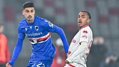Niang illude la Sampdoria, il Bari pareggia con Maggiore: 1-1 al San Nicola