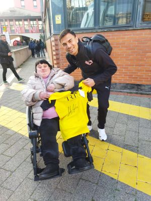 Sampdoria - Palermo oltre il calcio: con Audero il sogno di Romina diventa realtà