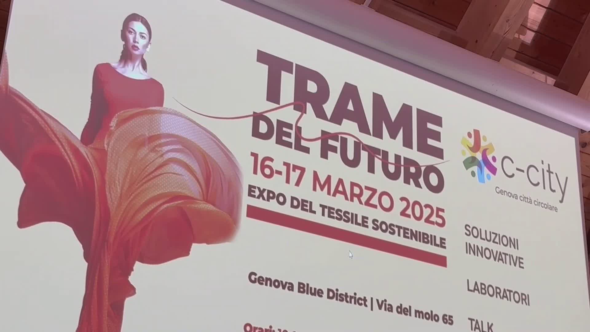 Genova, tutto pronto per "Trame del futuro", l'evento sulla sostenibilità nel tessile
