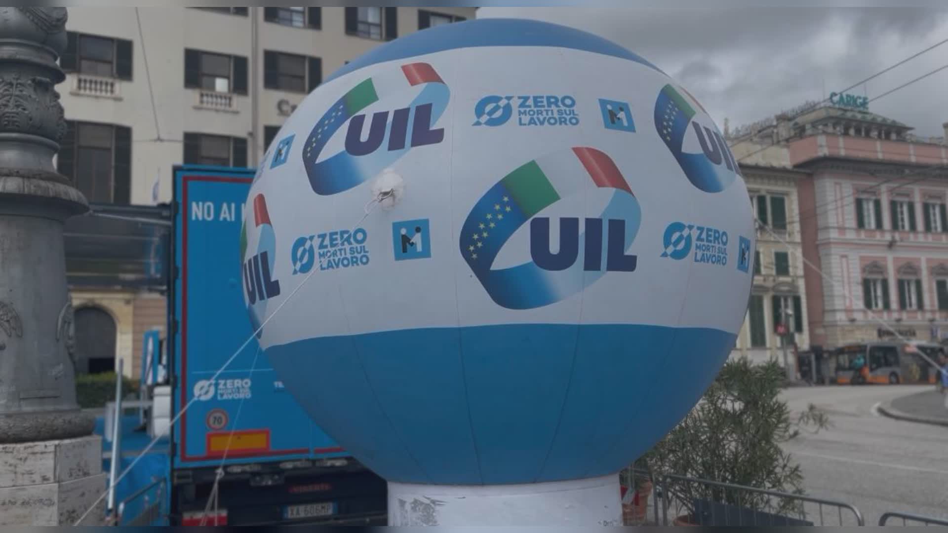 La UIL in piazza contro il precariato: no ai lavoratori fantasma