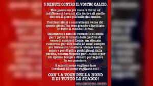 Genoa, tifosi contro orari e trasferte vietate: in silenzio nei primi 5 minuti di partita contro il Lecce