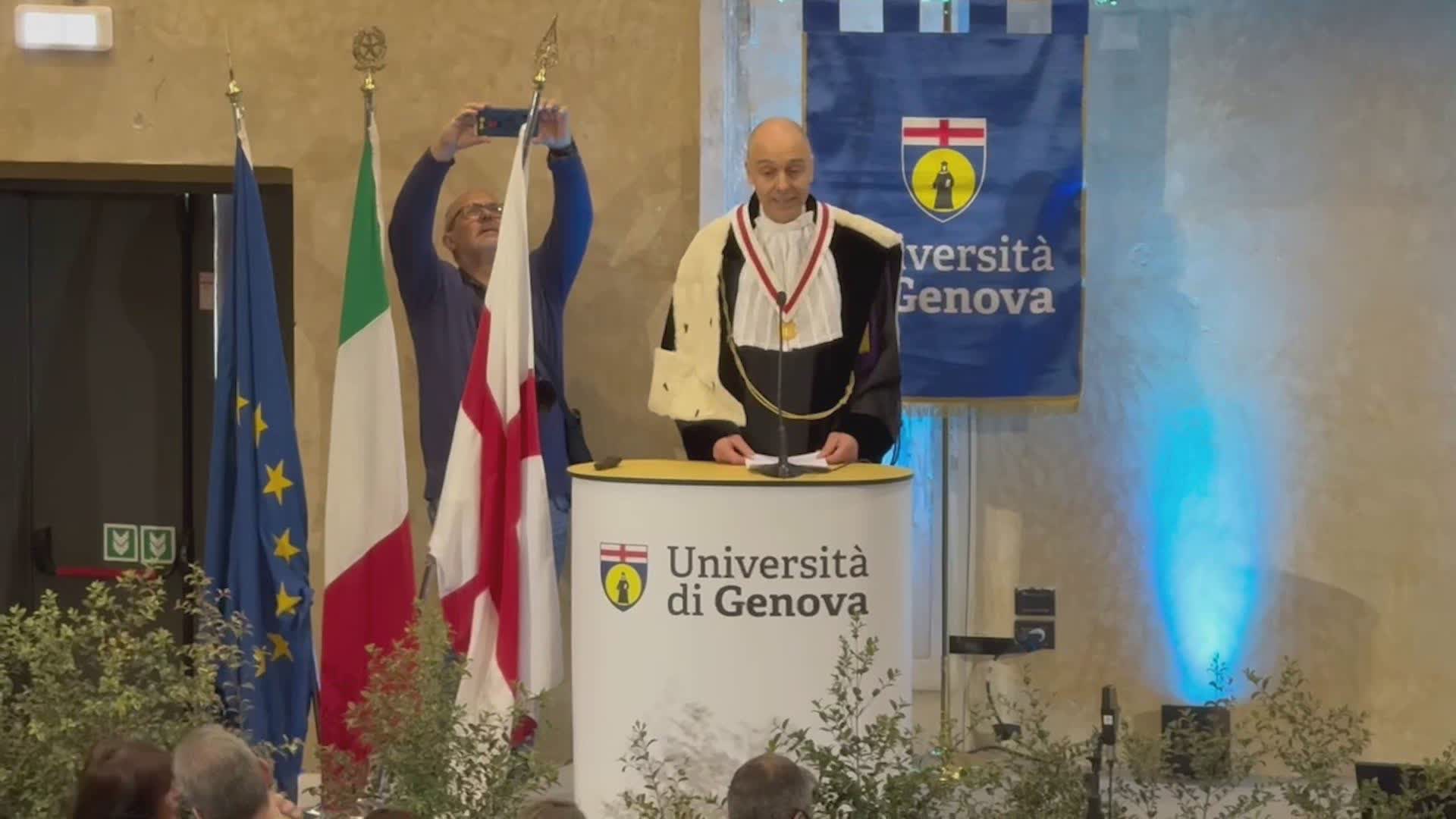 Università di Genova, inaugurato l'anno accademico 2024-25. Delfino: "Nel 2028 ingegneria agli Erzelli"