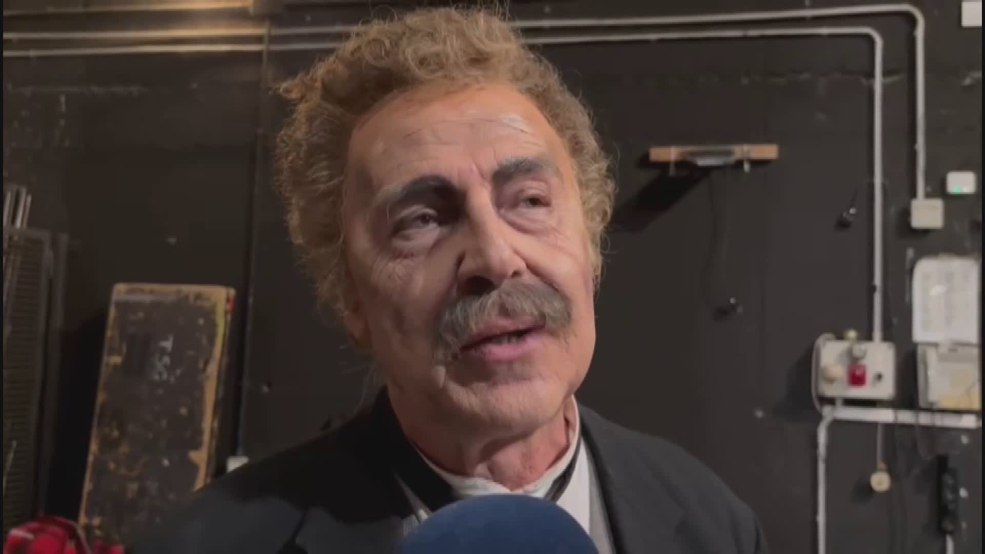 Genova, Solenghi è Pignasecca al Nazionale: "Il prossimo anno verrò con Colpi di timone"
