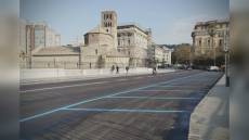 Genova, riapre il marciapiede di corso Podestà: entro novembre termina il restyling del Ponte Monumentale