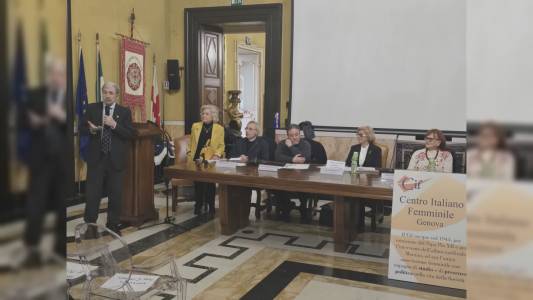 Il Centro Italiano Femminile celebra gli 80 anni. Bucci si commuove per la madre Maria Assunta
