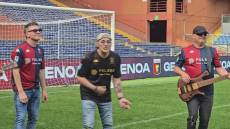 Genoa, maschi contro femmine al "Ferraris". Baccini: "La colonna sonora del momento? Un classico come Volare..."