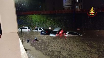 Nubifragio a Genova, il bilancio di Arpal: "Evento molto localizzato, 50 millimetri di pioggia in un'ora"