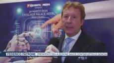 Forum Salute & Sanità 2025, intervista a Federico Patrone pres. sezione Sanità Confindustria Genova