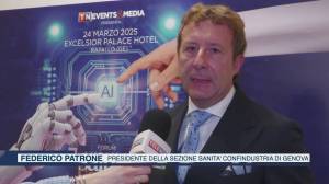 Forum Salute & Sanità 2025, intervista a Federico Patrone pres. sezione Sanità Confindustria Genova