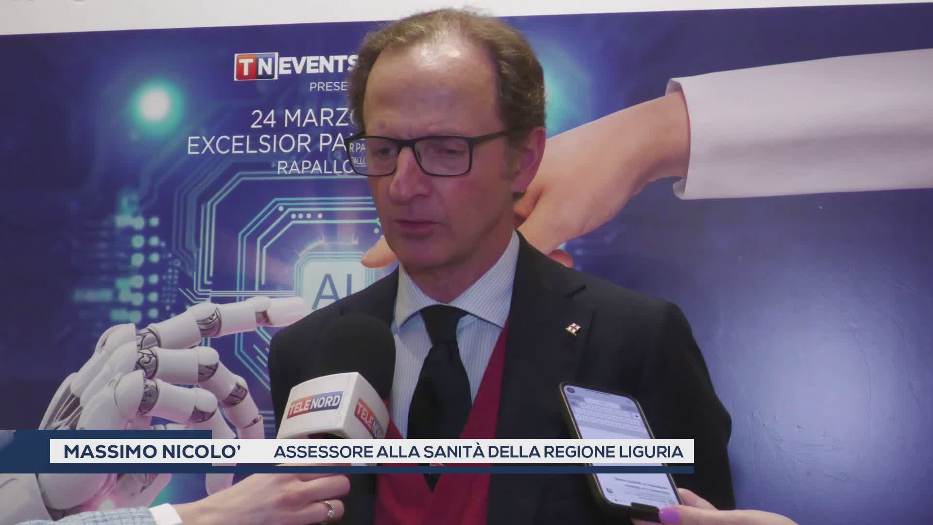 Forum Salute & Sanità 2025: intervista a Massimo Nicolo', assessore regionale alla Sanità