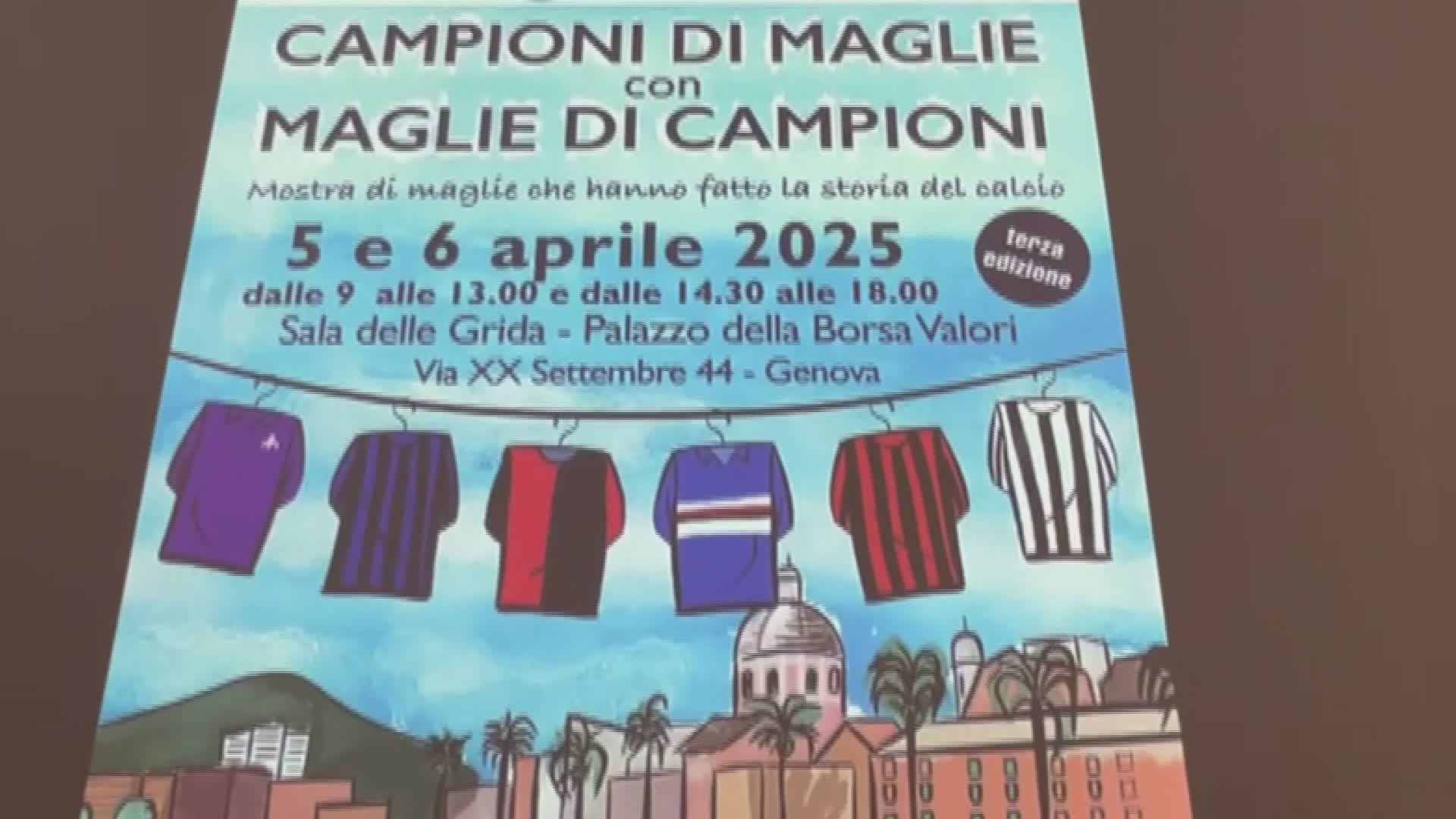 “Campioni di Maglie con Maglie di Campioni”, torna la mostra di pezzi storici