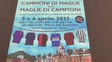 “Campioni di Maglie con Maglie di Campioni”, torna la mostra di pezzi storici