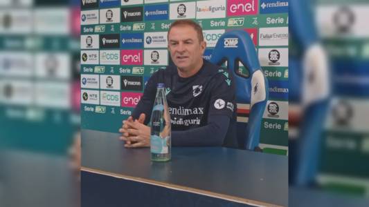 Sampdoria, Semplici: "Non abbiamo più nulla da perdere, sciogliamo le briglie e giochiamocela con tutti"