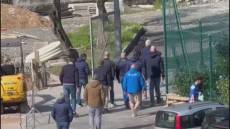 Sampdoria, confronto tra una delegazione di tifosi e la squadra al "Mugnaini"