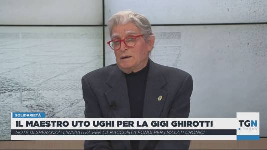Il Maestro Uto Ughi per la Gigi Ghirotti: a Tgn Today il prof. Franco Henriquet